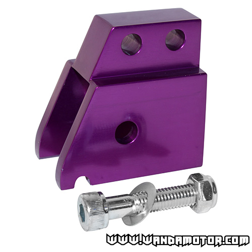Rear shock absorber riser Scooter purple